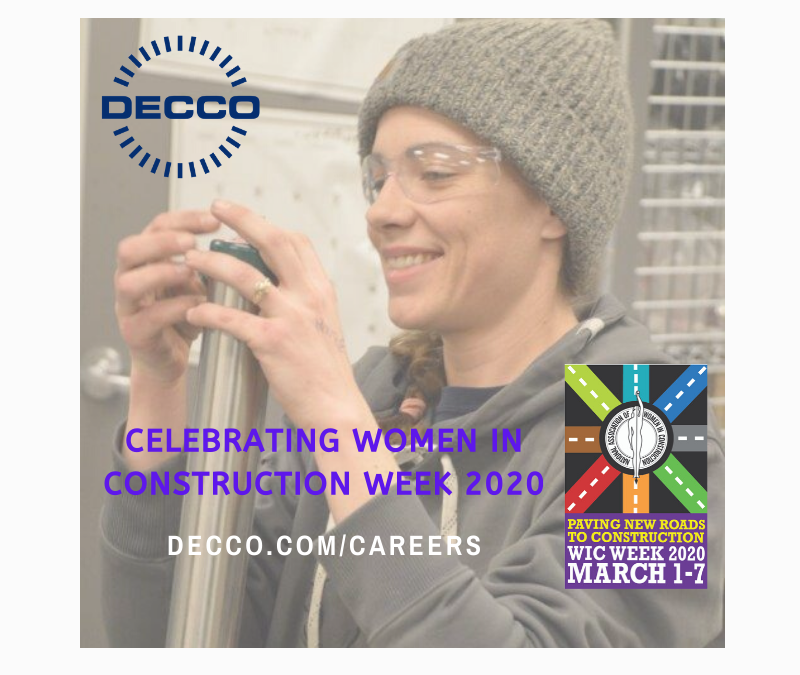 Celebrating Women in Construction Week 2020