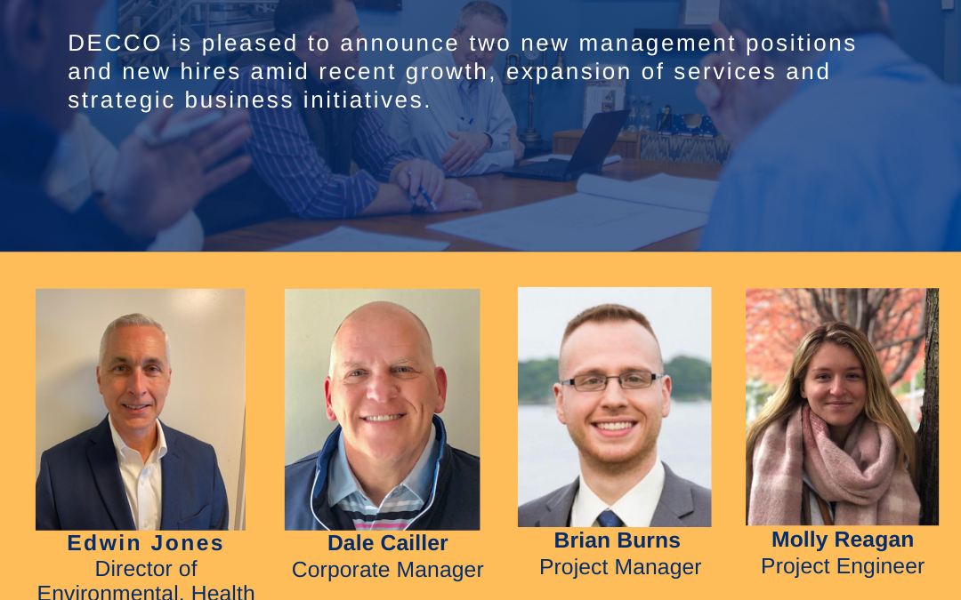 DECCO Announces New Appointments Amid Continued Growth