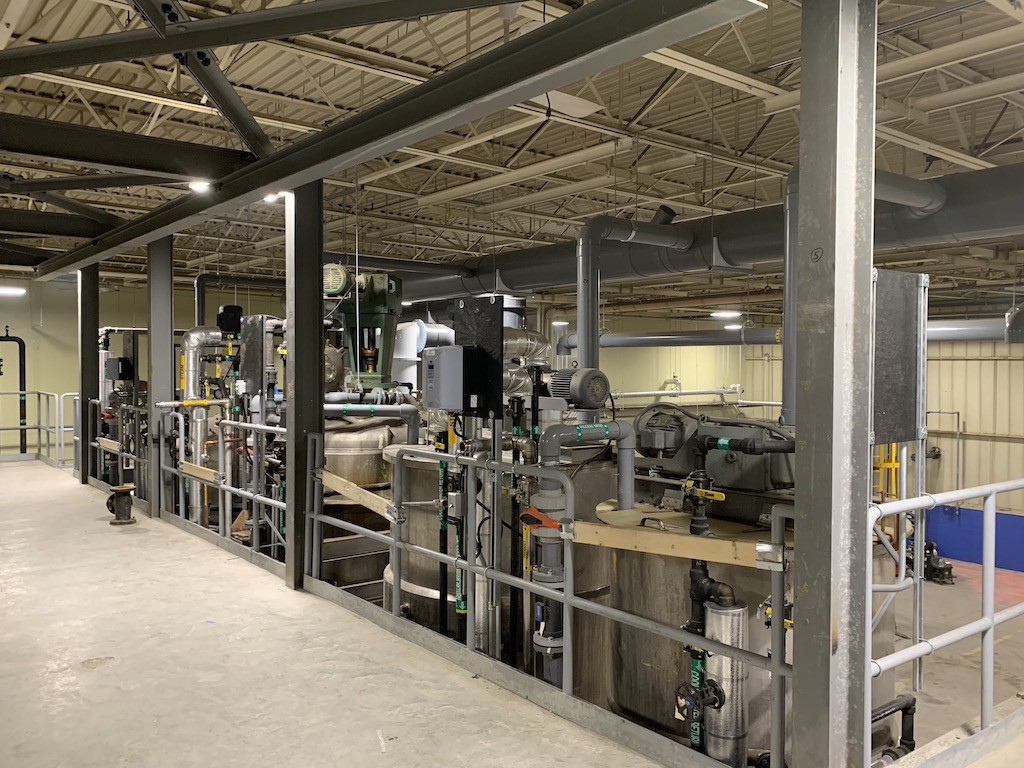 Tri-K_process equipment upper level platform
